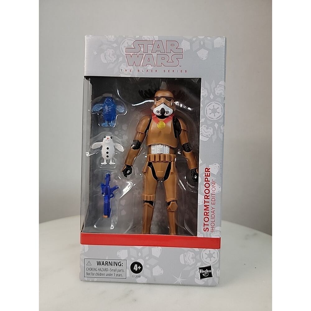 Star Wars The Black Series Stormtrooper (Holiday Edition) 6" Action Figure New!